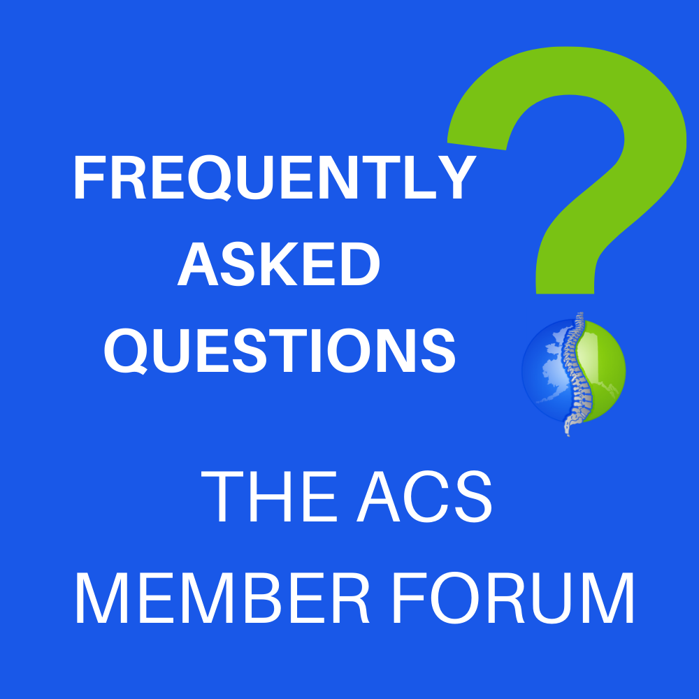 ACS Forum FAQ